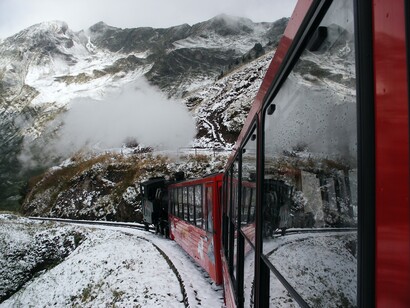 Tren al monte Rothornbrienz, Suiza