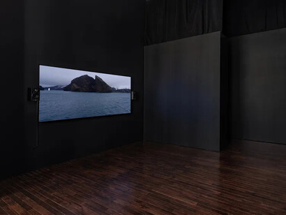 Janet Biggs, Path of totality, exhibition view. Courtesy of Cristin Tierney Gallery