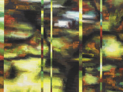 Là-bas...Toi. Courtesy of Galerie Nathalie Obadia
