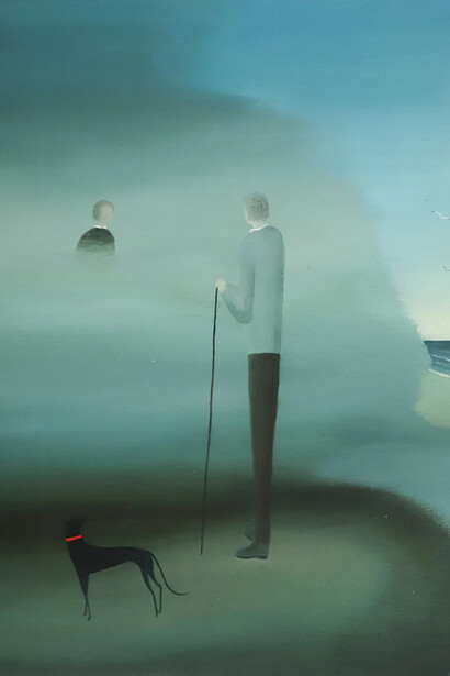 Emilio González Sainz, Bonjour, Monsieur Courbet, 2020. Courtesy of M+B Gallery