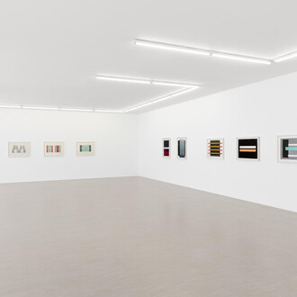 Don Dudley, exhibition view. Courtesy of Zander Galerie