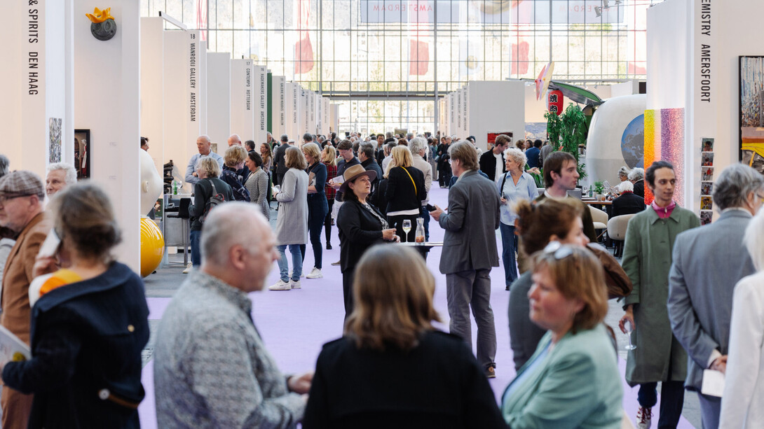 KunstRai, exhibition view of the 2023 edition. Courtesy of KunstRai