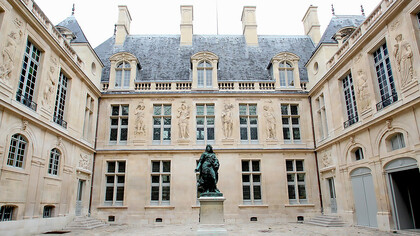 The Courtyard of Louis XIV, Musée Carnavalet, Paris, France