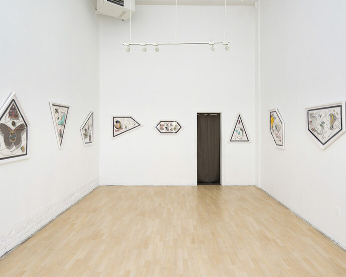 Alex Ziv, Exhibition view. Courtesy of Hashimoto Contemporary