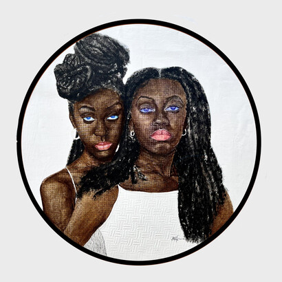 David Olatoye & Victor Olaoye, Times are changing. Courtesy of GR Gallery