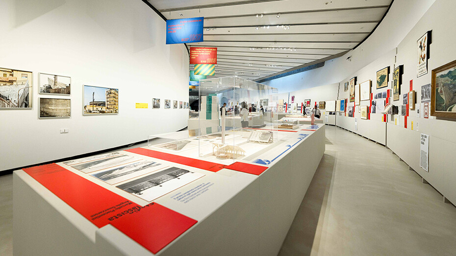 Stadi. Architecture of a myth, exhibition view. Courtesy of Maxxi 