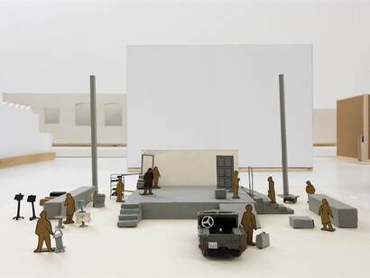 Fabio Mauri, Retrospettiva a luce solida. Courtesy of museo Madre di Napoli