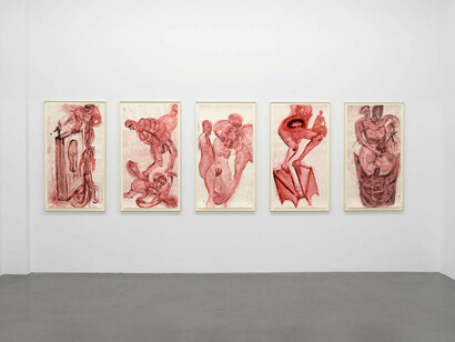 Martin Disler, exhibition view. Courtesy of Buchmann Galerie