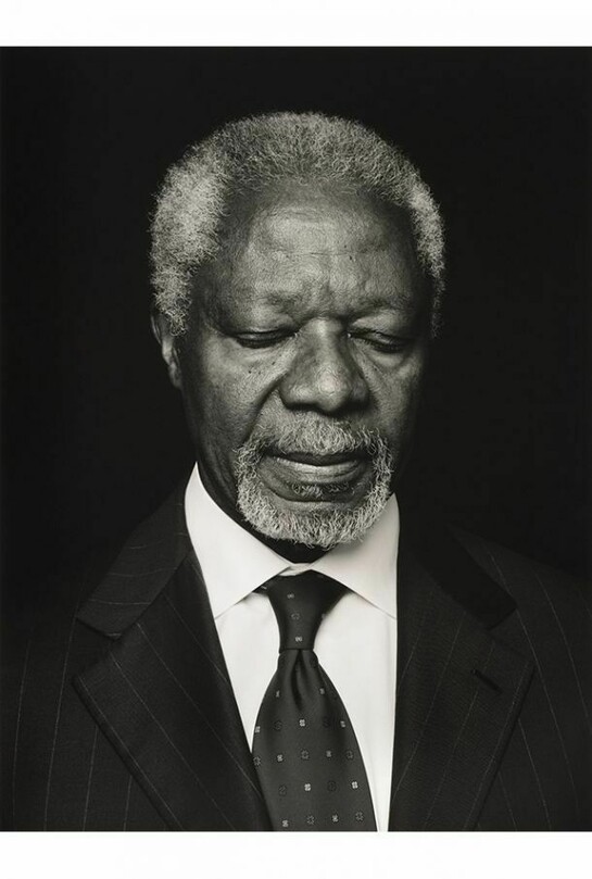 Kofi Annan, Anoush Abrar, 2013 © Anoush Abrar