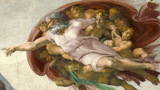 Michelangelo- La creación de Adán