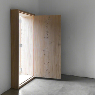 A permanently open window. Courtesy of Collezione Maramotti