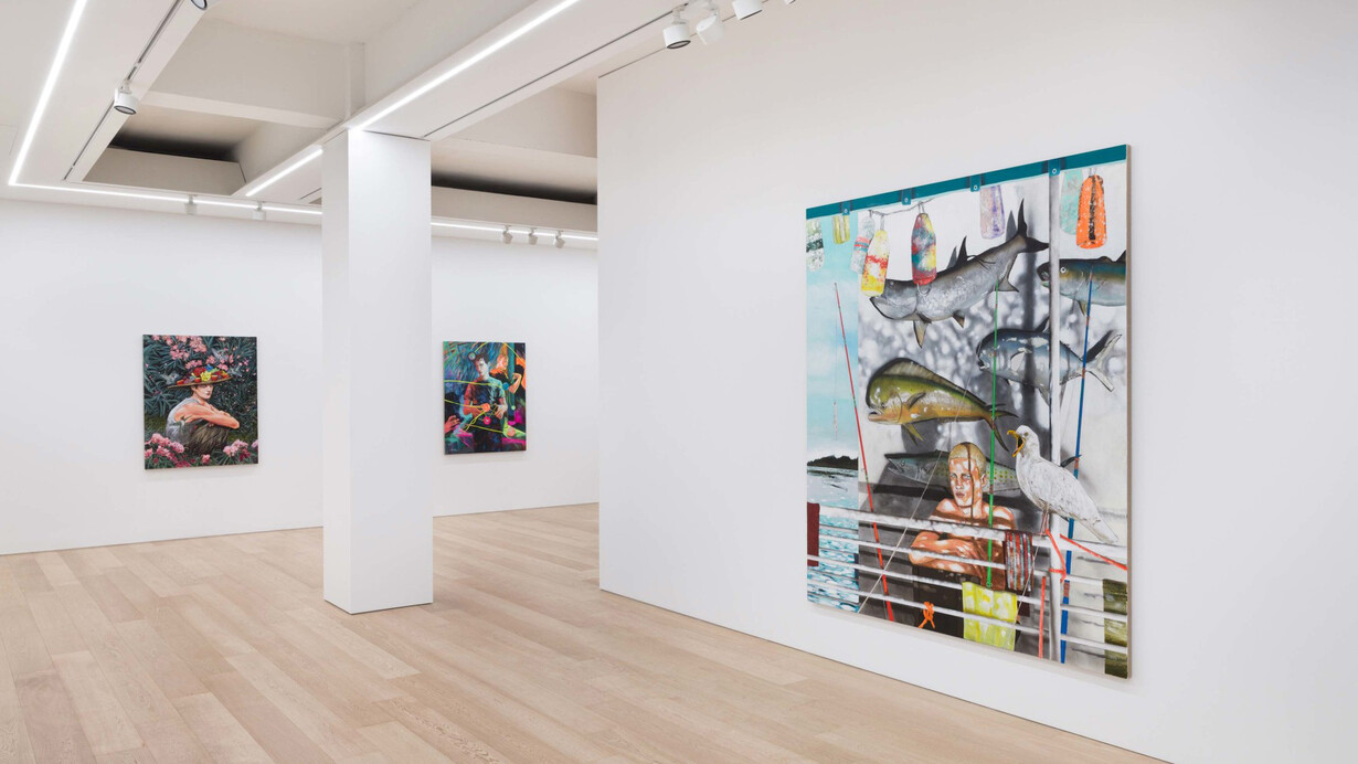 The space between needful and needless, exhibition view. Courtesy of Lehmann Maupin