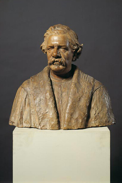 G.Bastianini, Busto del senatore Filippo Antonio Gualterio, 1868, Firenze, Galleria d'Arte Moderna di Palazzo Pitti