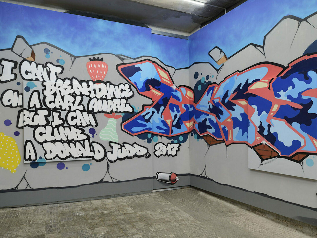 Truth be told, 2017, Installation View, Frutta