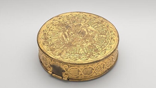 Seal Box (Skippet) with the Arms of Charles the Bold
ca. 1473–77
South Netherlandish