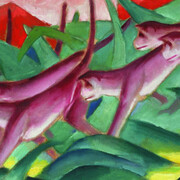 Franz Marc, Affenfries, 1911