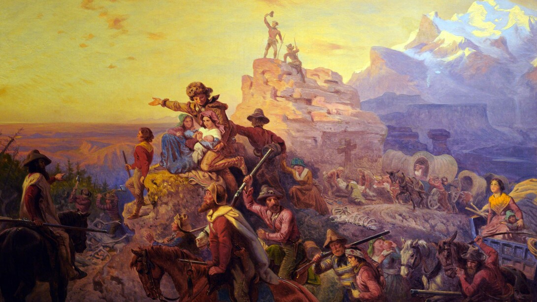 Emanuel Leutze, Westward the Course of Empire Takes Its Way, 1861
