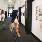 Various artists, 2024 young Tennessee artists, exhibition view. Courtesy of the Frist Art Museum