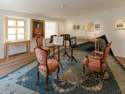 Beethoven museum, ausstellungsansicht. Mit freundlicher genehmigung des Musa Museums