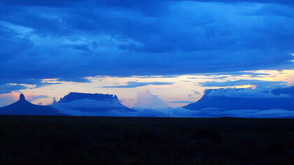 Large plateaus, known as ''Tepuyes'', dot the landscape of the Gran Savana Road, Venezuela