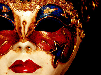 Máscara do carnaval veneziano