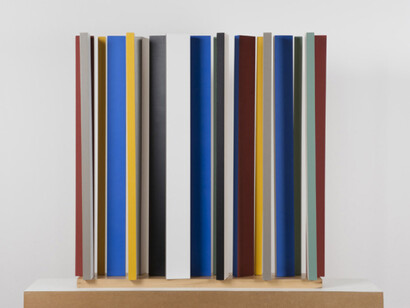 Teodoro Carvalho Dias. Sem título. 2015. Óleo sobre Madeira. 96 x 96 x 16 cm