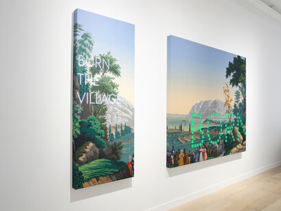 Nathan Coley. Courtesy of Parafin