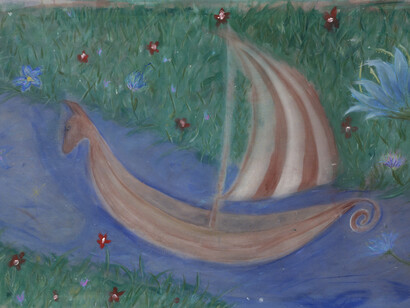 Tara Walters, Moon river (detail), 2025. Courtesy of the artist and Nina Johnson