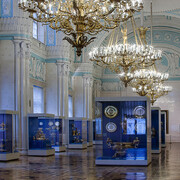 The Suite of State Rooms in the Winter Palace, Exhibition view. Courtesy of The State Hermitage Museum