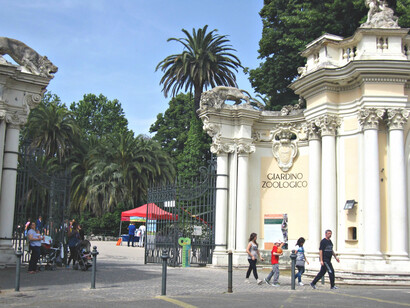 The zoo in Rome