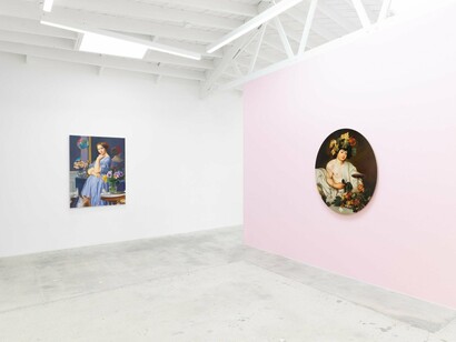 Marc Dennis, Love letter, exhibition view. Courtesy of Anat Ebgi