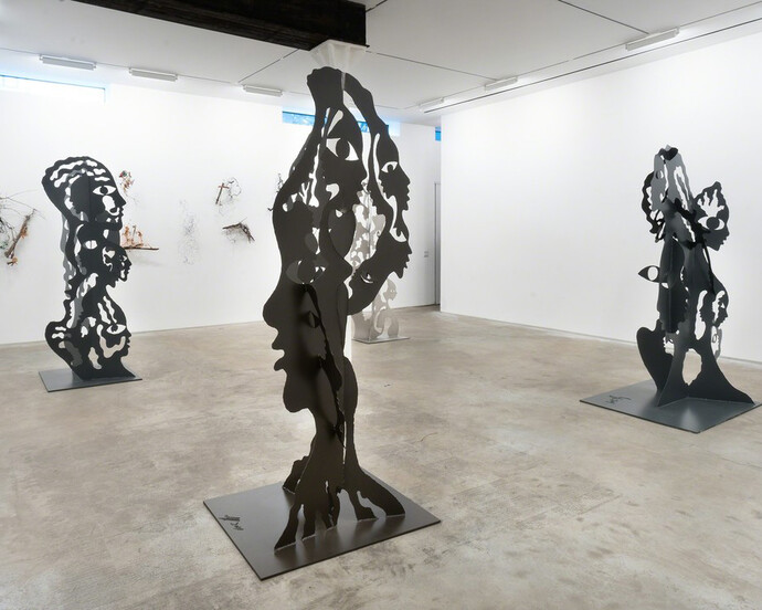 The Weight of Everything, Exhibition view. Courtesy of James Fuentes