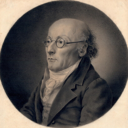 Stéphanie de Virieu, Portrait of Guy Joseph François Louis Timoléon d’Auberjon, Marquis de Murinais (detail), c. 1820. Courtesy of Jill Newhouse Gallery