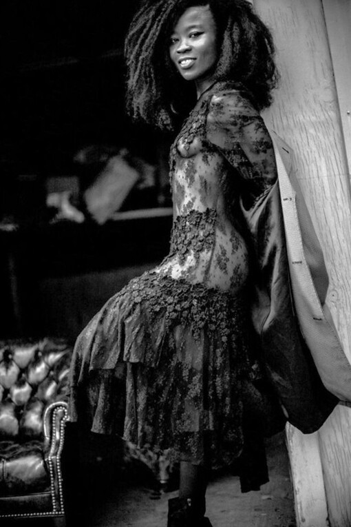 #WOMAN Contributor, Model & Artist Nana Ghana by Johnny Saint Ours