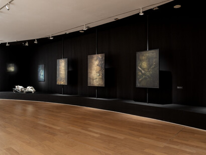 Dalila Puzzovio, Dalila Puzzovio Autorretrato, vista de exhibición. Cortesía del Museo de Arte Moderno de Buenos Aires 