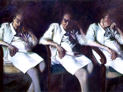 May Stevens, A Life, 1984. (c) May Stevens; Courtesy of the artist and Ryan Lee, New York