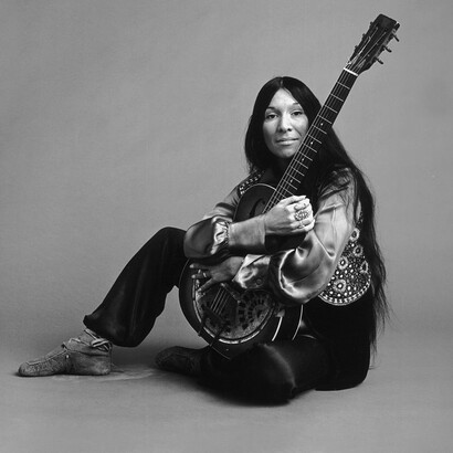 Buffy Sainte-Marie is an Indigenous Canadian-American singer-songwriter