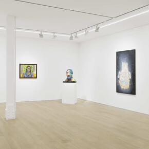 Various artists, Visages, exhibition view. Courtesy of Almine Rech 