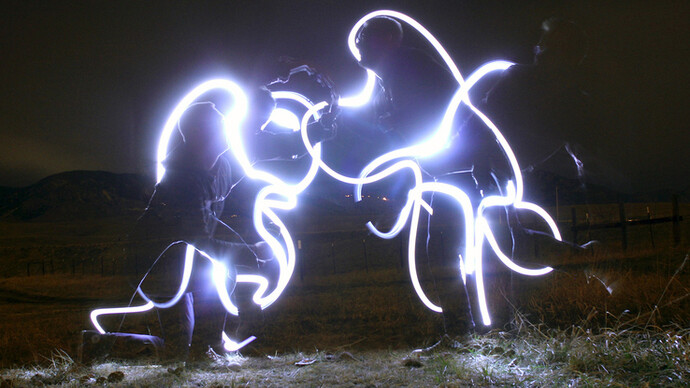 Tobias Fike, Night Tracing #6, Collaboration with Matthew Harris, c-print, 16 x 20 inches (40.6 x 50.8 cm), Edition of 5, 2014 