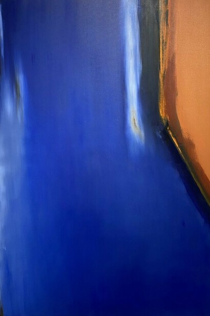 Todd Williamson, Coming Together, 2021, oil on canvas, 60 x 48 in. Courtesy of Georges Bergès Gallery
