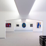 Various artists, World art for peace and freedom, exhibition view. Courtesy of Galerie Henze & Ketterer