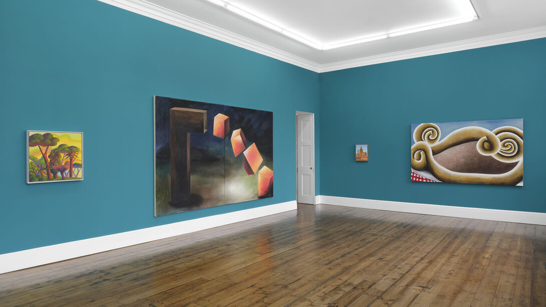 Andreas Schulze and Salvo, About painting, exhibition view. Courtesy of Sprüth Mager Gallery
