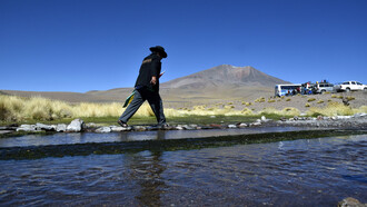 A pesar de no ser más que un curso de agua, a 4.000 metros de altura y en medio del desierto, el río Silala representa un recurso extremadamente valioso y escaso