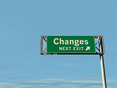 A mudança vai chegar