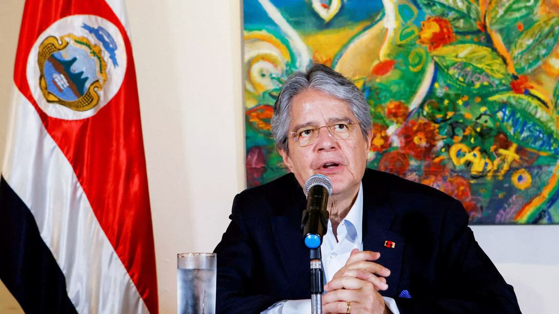Guillermo Lasso, president of the Republic of Ecuador 