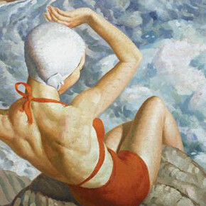 Spray, 1939, by Harold Williamson © Russell-Cotes Art Gallery & Museum. Photo credit: Russell-Cotes Art Gallery & Museum