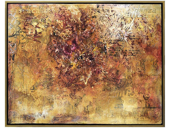 Alexander Polzin, Conquest of Mexico, 2013, 123 x 96 cm, Oil on wood
