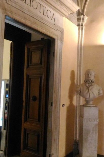 Ingresso Biblioteca (Foto Roberto Luciani)