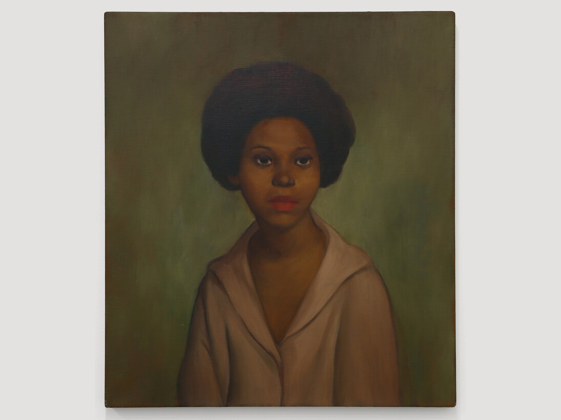John Currin, Untitled, 1990, Oil on canvas, 87.6 x 77.5 cm, 34 1/2 x 30 1/2 in