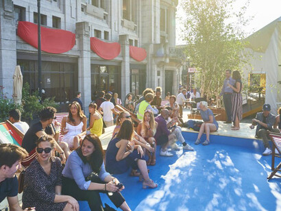 Bozar Open Air. Courtesy of Bozar 